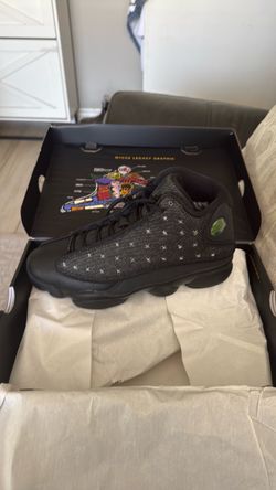 Air Jordan 13 Retro Black Sneakers