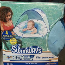 Elite Baby Spring Float with Sun Canopy