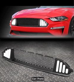 Ford Mustang Front Grille with LED Lights