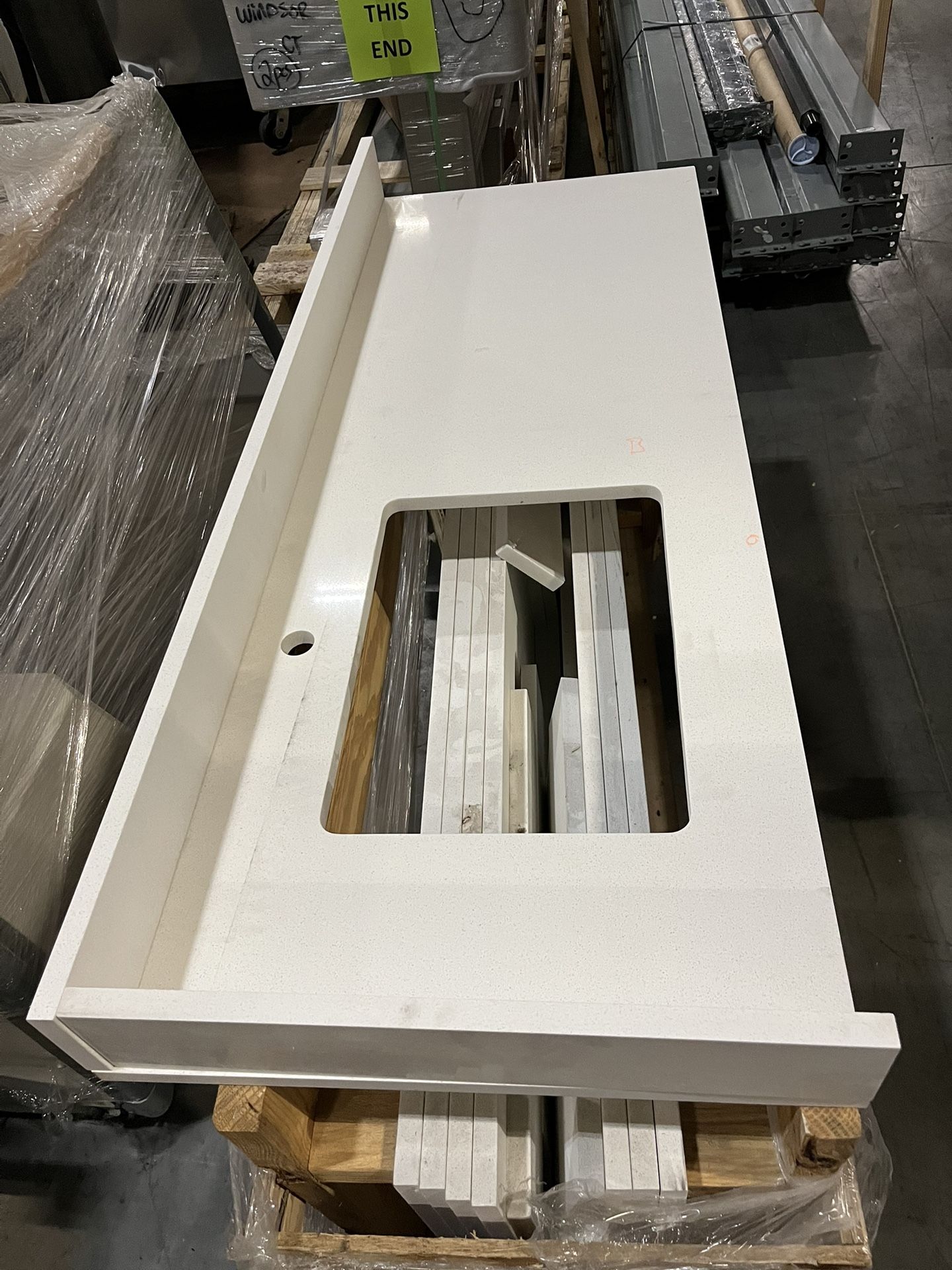 8 58x22 Quartz Vanity Tops
