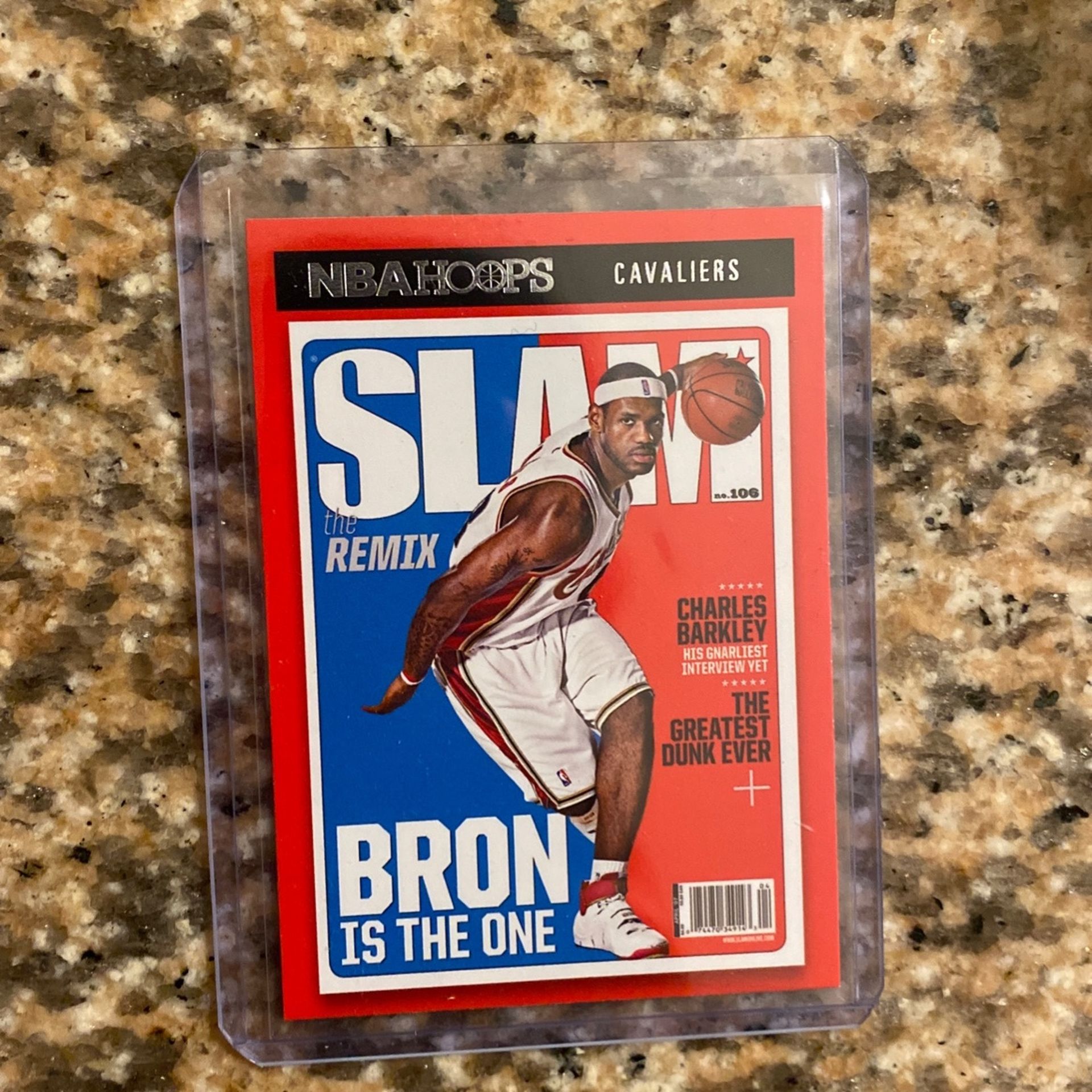 Lebron James NBA Hoops Slam Magazine Card 🔥🔥🔥