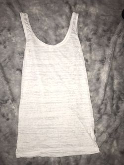 White tank top