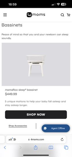 Mamaroo Bassinet (self rocking) 