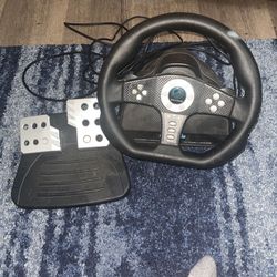 Pelican Cobra TT Racing Wheel Controller PS2