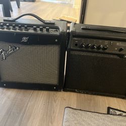 Fender Mustang And Line6 Combo Amps