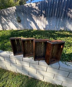 Vtg Coca Cola Coke wooden crates