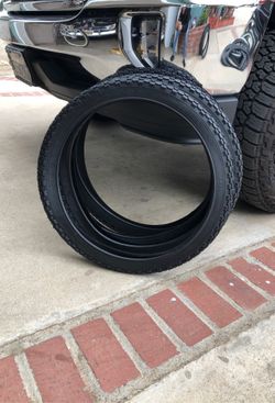 BRAND NEW ALL BLACK 24 & 26 inch Knobby tires