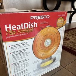 Heater / Foot Heater Presto HeatDish Plus Footlight