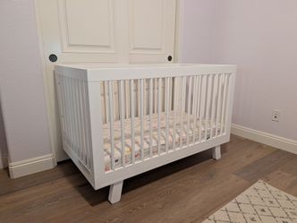 Babyletto 3-1 Hudson Convertible Crib + Mattress
