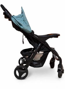 Baby Stroller with Canopy and Storage Basket