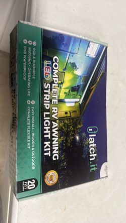 Latch it RV awning light kit.  New in box