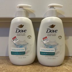 Dove hand soap 12 oz: $3 each