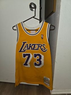 Lakers Rodman Jersey Mitchell & Ness