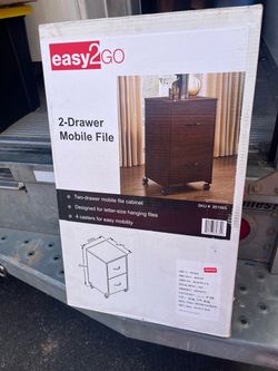 Easy2Go 2-Drawer Mobile File Cabinet