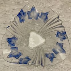Bleikristall Glaskunst Germany 24% Lead Crystal Bowl