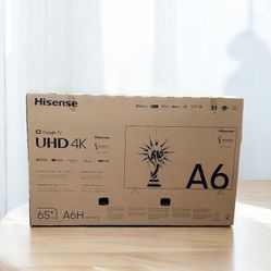 HD117 65” Hisense smart 4k led Uhd tv 