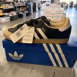 Adidas Samba OG Unisex In Black/Cream/White Size 10 Brand New In Box 