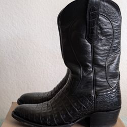 Men’s Cody James Black 1978 Caiman Belly Boots 9.5