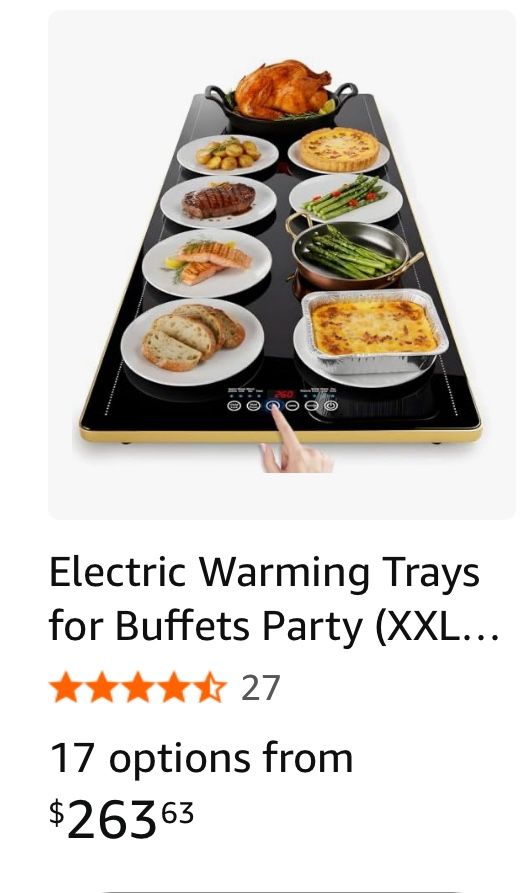 Electric Warming Trays