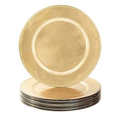 13 Gold Foil 13” Charger Plate 