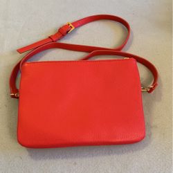 Red Ladies Crossbody  Bag