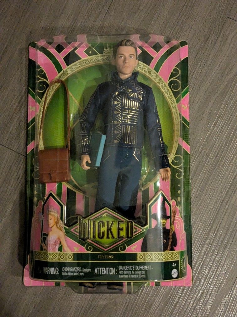 Mattel Wicked Movie Prince Fiyero Shiz University 12" Fashion Doll TARGET EXCLUSIVE - BRAND NEW