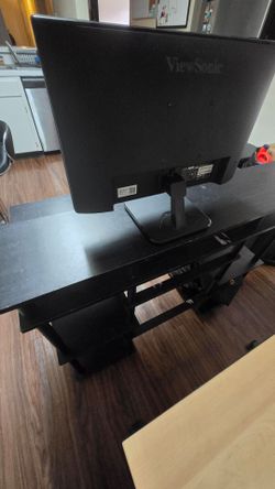 Desk and Monitor AS IS