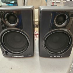 Very loud speakers   m-audio