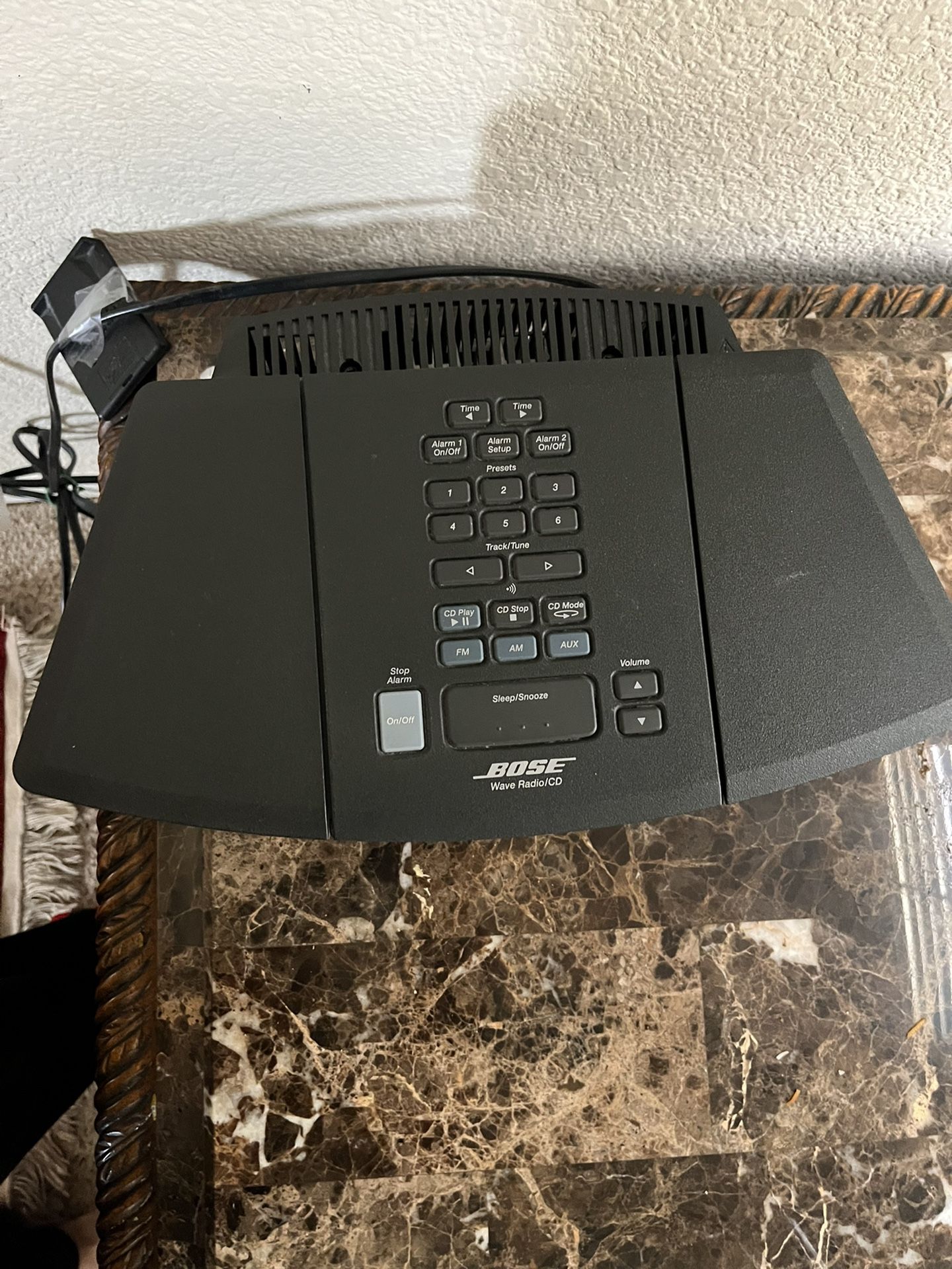 BOSE AM/FM and CD Player with remote