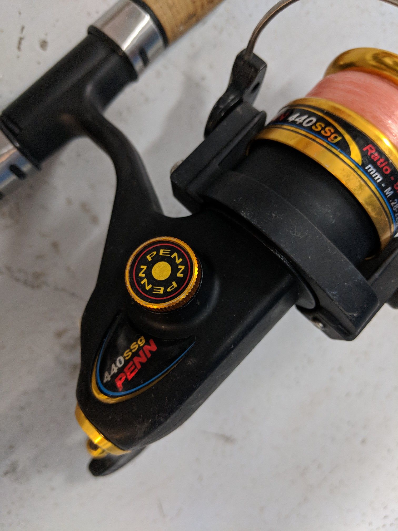 Penn 440SSG Rod & Reel Fishing Combo. Smooth!