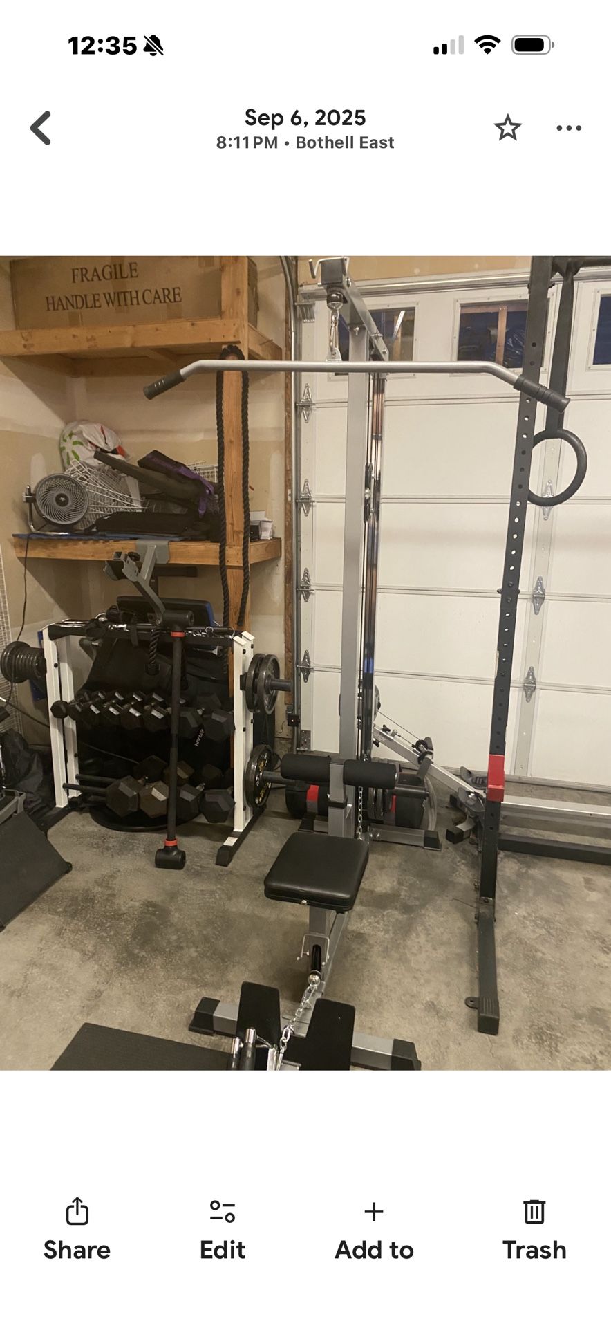 Versatile Free Weight Machine (price reduced)