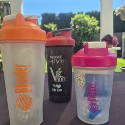 3 New Blender Bottles