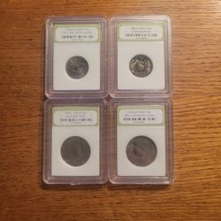 International Numismatic Bureau Slabs