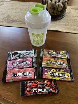G Fuel Energy Powder And Shaker Bottle 
