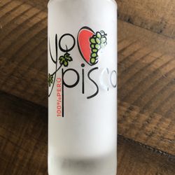 Yo Heart Pisco “I Love Pisco” Shot Glass — Authentic From Peru