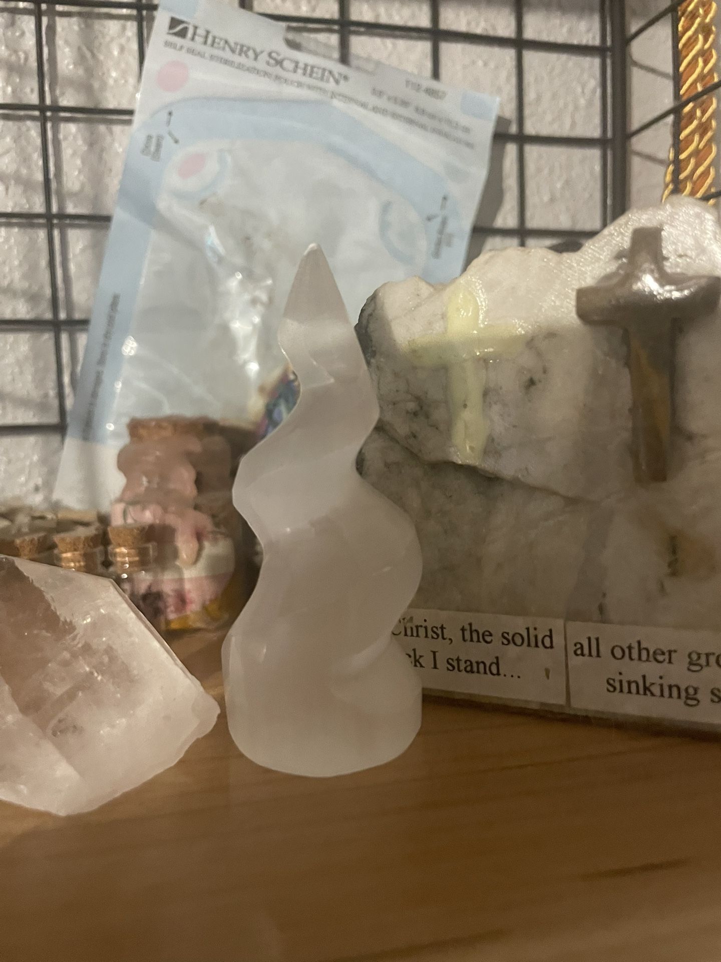 Selenite Spiral Tower