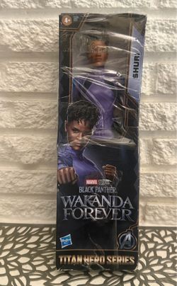 Hasbro Shuri Black Panther Wakanda Forever Titan Hero Action Figure Purple 4+