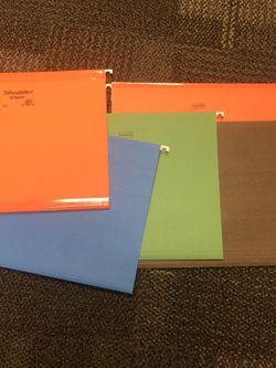 File folders 5 for 1$