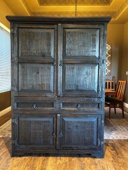 Black Armoire/TV Cabinet
