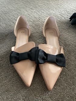 Bow flats never worn size 38