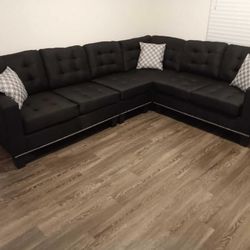 BRAND NEW L SHAPED SECTIONAL SOFA COUCH