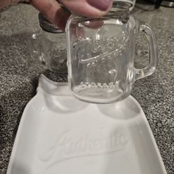 Mason Jar Trivot And Salt And Pepper Shakers 