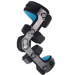 ACL Functional Knee Brace for MCL PCL Meniscus Ligament Sports Injuries, Relief from Knee Joint Pain with Side Stabilizer for Men & Women (XL/Right)