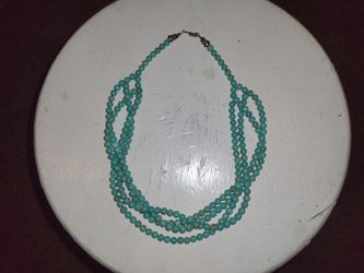 Beautiful Genuine Turquoise Beaded Necklace