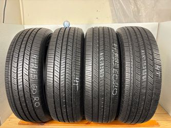 Set 4 tires 265 60 20 yokohama geolander x-cv g057 like new no repairs