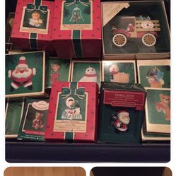 NEW HALLMARK ORDAMENT COLLECTION OVER 130 ordaments All 1/2 0ff Or More 