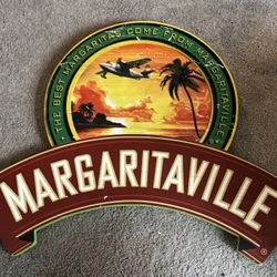 Margaritaville Wooden Sign