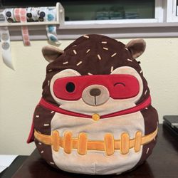 Squishmallows Hans The Hedgehog Superhero 2023 Halloween 12 Inch Plush