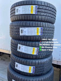 215/55R17 Goodyear Assurance All Season Set of Tires Installed and Balanced Set de Llantas Nuevas Instaladas y Balanceadas