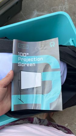 Projector screen 100 Inches